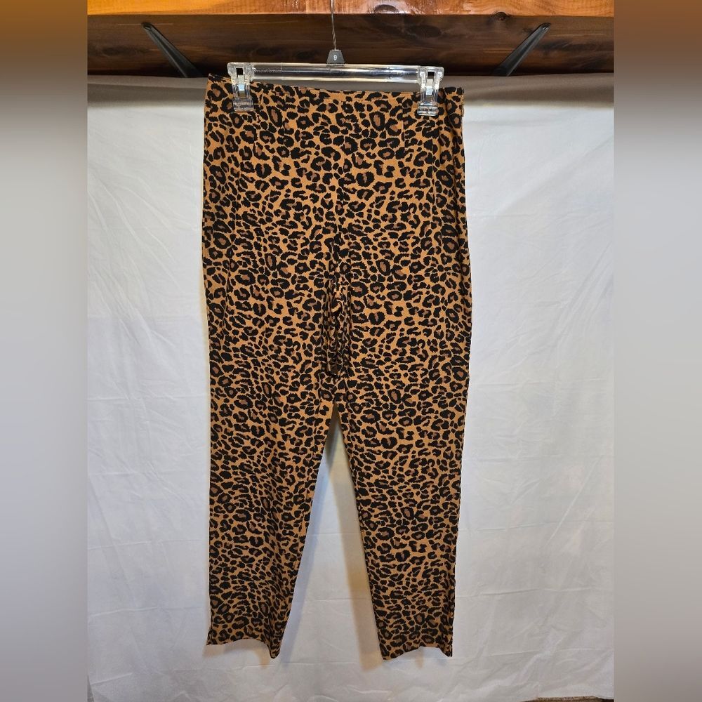 Time and Tru Animal Print Dress Pants